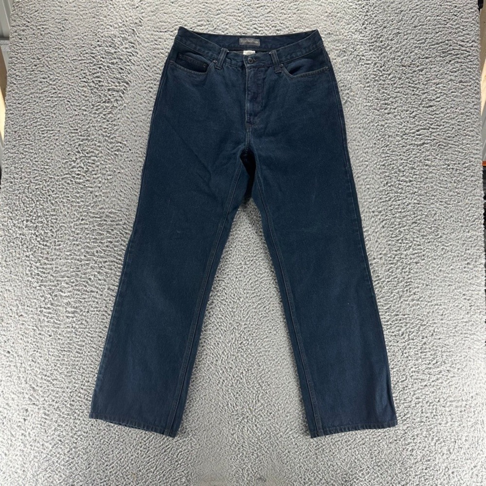 Covington Men's 30x30 Dark Wash Denim Jeans Relaxed Fit Casual Pants